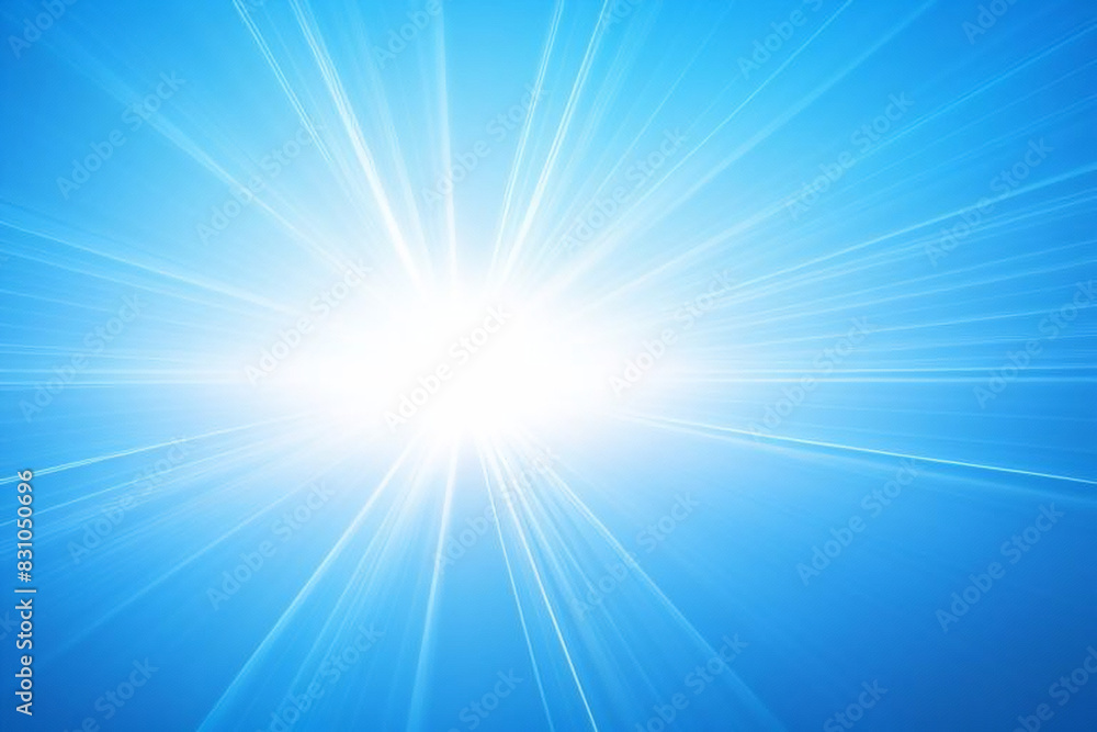 abstract blue sunburst pattern background for modern graphic design ...