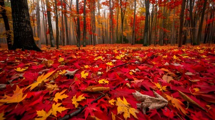 Sticker - autumn forest img