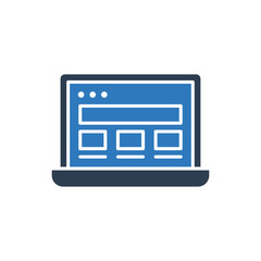 Website Icon - Layout Icon