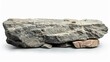 © Jelena - flat rock podium isolated on white background product display cut out