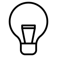 Sticker - light bulb