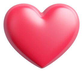 Canvas Print - png heart emoji icon white background balloon circle.