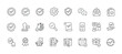 © Abbasy  Kautsar - Checkmark minimal thin line icons. Related check, approve, checklist, agreement. Editable stroke. Vector illustration.
