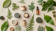 © Jelena - ecofriendly cosmetics line with sustainable packaging green beauty product photography
