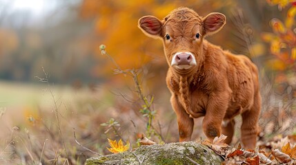 Canvas Print - Cow for Eid UL Azha.  