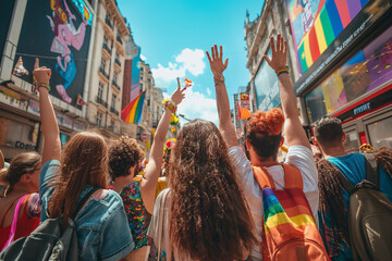 LGBTQ pride parade