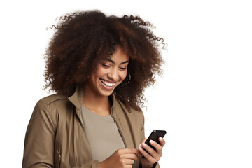 Businesswoman using mobile phone