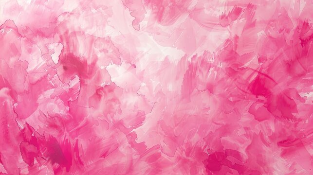Pink painted watercolor texture for wedding backdrop