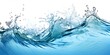 © Anastasiia - Isolated water wave splash background for design projects. Concept Water Wave Splash, Isolated Background, Design Projects