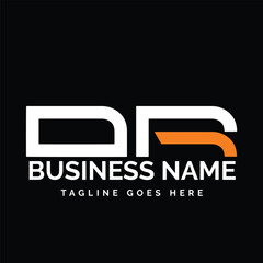 Wall Mural - d r latter logo design icon