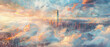 © lucas - a futuristic city above the clouds