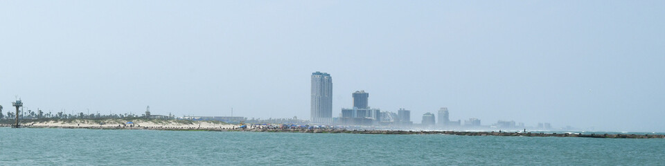 South Padre Island view from Barracuda's Cove, Texas