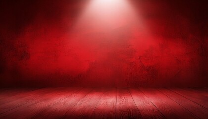 Wall Mural - red grungy background with spotlight background
