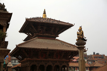 Poster - The Dattatraya Square in Bhaktapur, Nepal