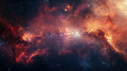 Universe Panorama: Stars and Galaxies in Space
