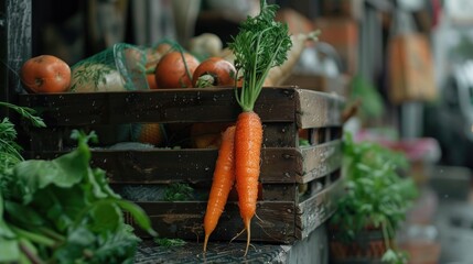 Poster - Market s Organic Carrot
