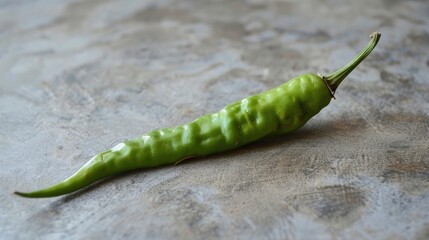 Wall Mural - Green cayenne pepper