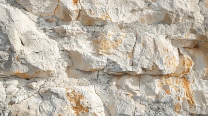 Wall Mural - Background Stone,Textured limestone wall with a clear section for product imagery or advertisements.