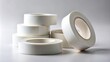 © artsakon - Minimalist set of white adhesive tape for creative projects