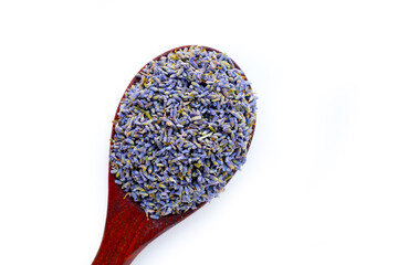 Wall Mural - Dried lavender buds for brewing a herbal tea