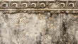 © AiDesign - Greek antique wall with meander on top