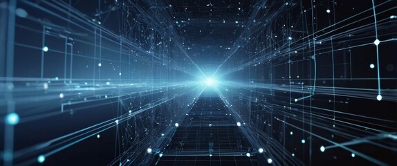 Abstract Digital Connections with Data and Blockchain Technology