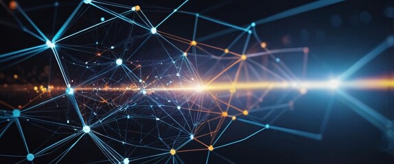 Abstract Digital Connections with Data and Blockchain Technology