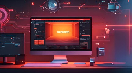 CodeCraft: A Dynamic 2D Animation Exploring Software Application Development and Mobile App Interface Design