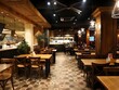 © Saifur - interior of restaurant