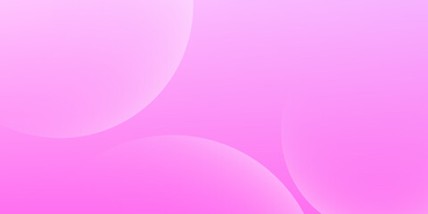 Sticker - bright pink background with white transparent circle gradient shape