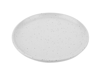 Poster - polka dots ceramic plate on transparent png