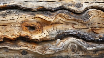 Sticker - Natural Wood Texture