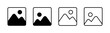 © AAVAA - Picture icon set. photo gallery icon symbol