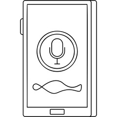 Poster - Smartphone Voice Recorder Icon