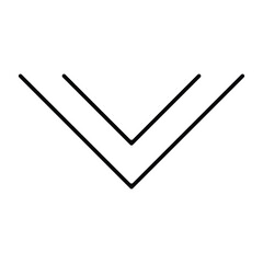 scroll down icon