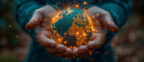 The global business structure of networking. Analysis and data exchange customer connection, HR recruitment and global outsourcing, Customer service, Teamwork, Strategy
