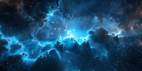 Wall Mural - high-quality space-themed background with vibrant colors. concept space photoshoot, vibrant colors, 