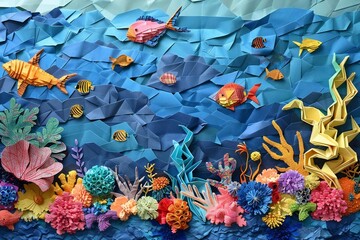Beneath the Waves: Vibrant Fish and Coral in the Aquatic Wonderland