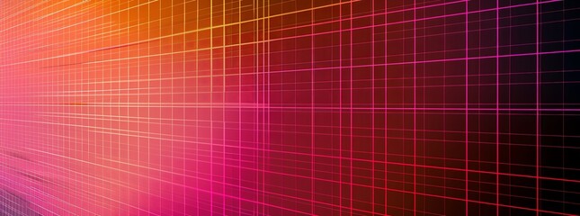 Wall Mural - A modern, abstract grid background with clean lines and bold colors.