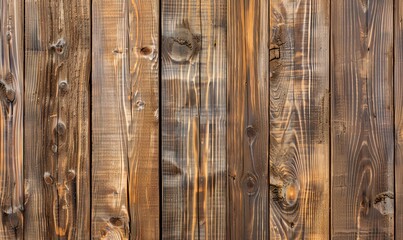 Canvas Print - Weathered wooden planks background