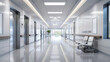 © Александр Довянский - bright hospital corridor of a modern hospital