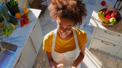 Poster - The woman in the kitchen