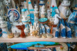 © robertharding - View of souvenirs and ornaments exhibit at Knysna Waterfront, Knysna, Western Cape Province, South Africa