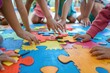 © siripimon2525 - Activities within the kindergarten classroom