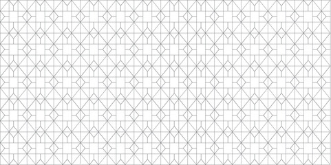 Seamless geometric pattern. Black and white color.