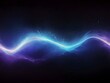 © hOw_J - Purple color electricity lightning isolated AI generative