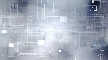 Abstract grey and white technological background: connectivity in high-tech digital world, science and communication concept.


