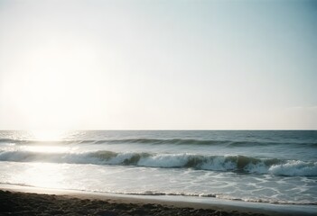 Wall Mural - sea ​​water waves photo