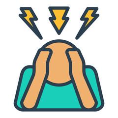 Poster - Stress Icon