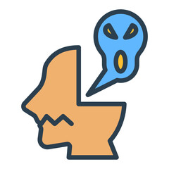 Sticker - Schizophrenia Icon